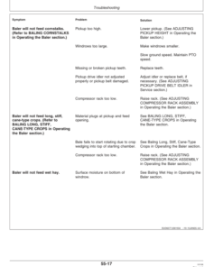 Alternative view of John Deere 458 Standard Round Balers (Regular Pickup Only)(000001-340000) Operator's Manual (OME131570)