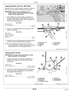 Alternative view of John Deere 328, 338 Square Balers Operator's Manual (OME131730)