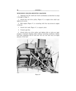 Alternative view of John Deere Forage Harvester 72, Ensilage Harvester 74 Operator's Manual (OME14152)