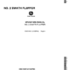 John Deere No. 2 Swath Fluffer Operator's Manual (OME15501)