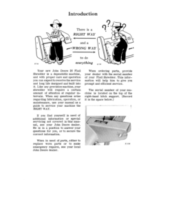 Alternative view of John Deere 26 Flail Shredder Operator's Manual (OME15983)