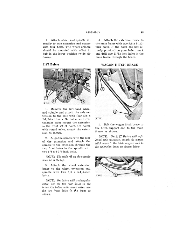 John Deere Automatic Bale Ejector (for 14T & 214T Balers) Operator's Manual (OME16197) - Image 2