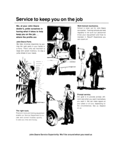 Alternative view of John Deere 15A, 16A Rotary Choppers Operator's Manual (OME16422)