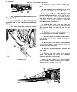Alternative view of John Deere 214 Series Balers - 214T, 214WS Operator's Manual (OME19134)