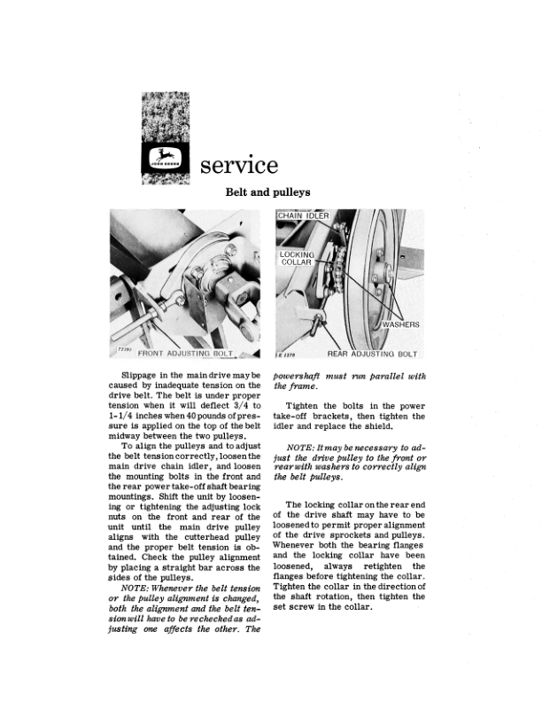 John Deere No. 6 Forage Harvester Operator's Manual (OME19682) - Image 2