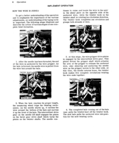 Alternative view of John Deere 10 Hi Density Baler Operator's Manual (OME20289)