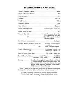 Alternative view of John Deere No. 62 Hay Chopper & No. 64 Ensilage Harvester Operator's Manual (OME2749)