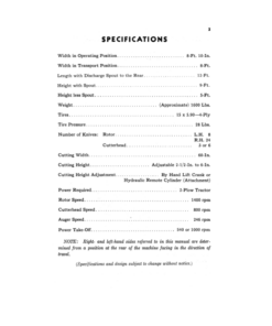 Alternative view of John Deere 15 Rotary Chopper Operator's Manual (OME30859)
