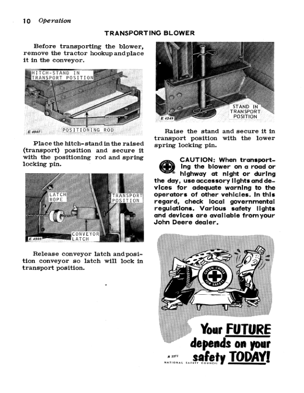 John Deere 60C Forage Blower Operator's Manual (OME38312) - Image 2