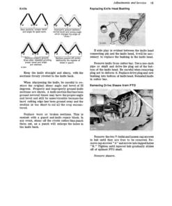 Alternative view of John Deere 50 Side-Mounted Mower (003001-) Operator's Manual (OME41162)