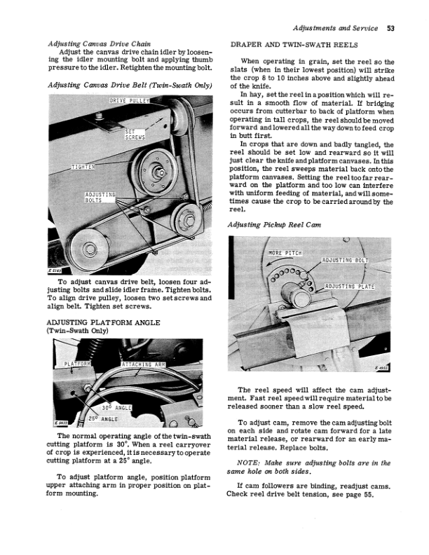 John Deere 880 Hydrostatic-Drive Windrower (-050604) Operator's Manual (OME43500) - Image 2