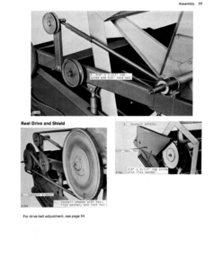 Alternative view of John Deere 880 Hydrostatic-Drive Windrower (051230-) Operator's Manual (OME47726)