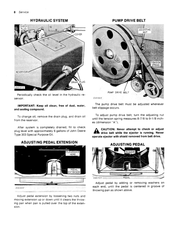 John Deere 30 Baler Ejector Operator's Manual (OME51063) - Image 2