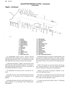 Alternative view of John Deere 34 (010501-), 40 (006201-) Manure Spreader Operator's Manual (OME51471)