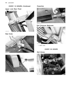 Alternative view of John Deere 1209 Mower Conditioner (-285000) Operator's Manual (OME54359)