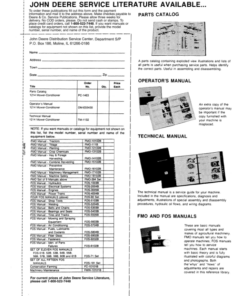 Alternative view of John Deere 1214 Conditioner Mower Operator's Manual (OME55430)