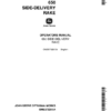 John Deere 650 Side-Delivery Rake Operator's Manual (OME57328)