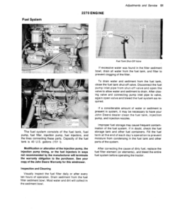 Alternative view of John Deere 2250 & 2270 Windrowers North America Operator's Manual (OME57516)