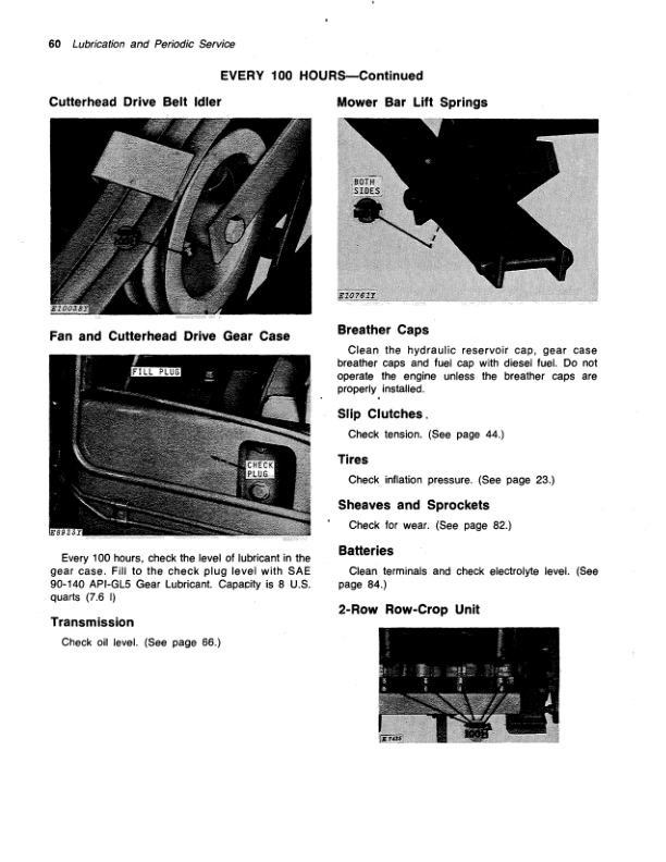 John Deere 5200, 5400 Forage Harvesters Operator's Manual (OME58032) - Image 3