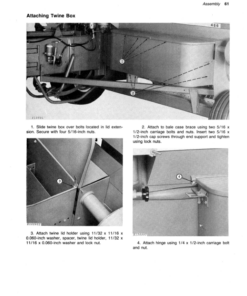 Alternative view of John Deere 466 Series Balers Operator's Manual (OME61185)