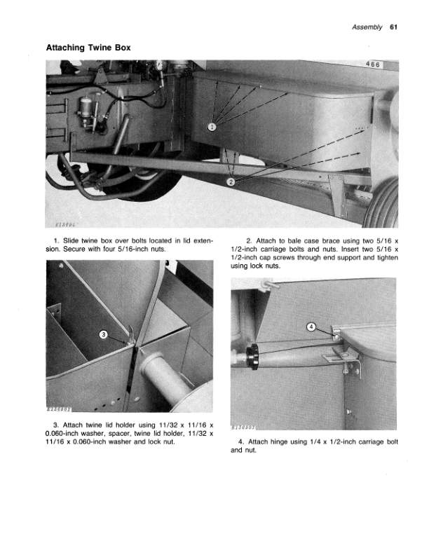 John Deere 466 Series Balers Operator's Manual (OME61185) - Image 2