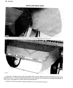 Alternative view of John Deere 1207 Mower Conditioner (335000-) Operator's Manual (OME61321)