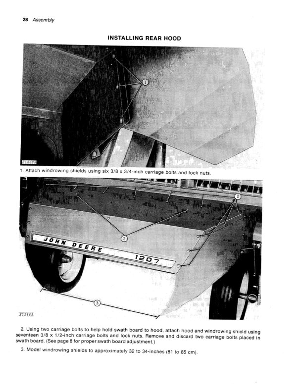 John Deere 1207 Mower Conditioner (335000-) Operator's Manual (OME61321) - Image 2
