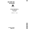 John Deere 483, 484 Stalkers Operator's Manual (OME61783)