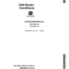 John Deere 1380 Mower Conditioner Operator's Manual (OME64887)
