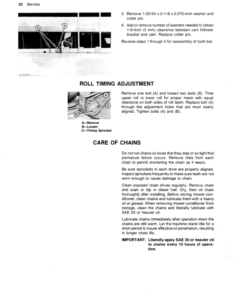 Alternative view of John Deere 1380 Mower Conditioner Operator's Manual (OME64887)