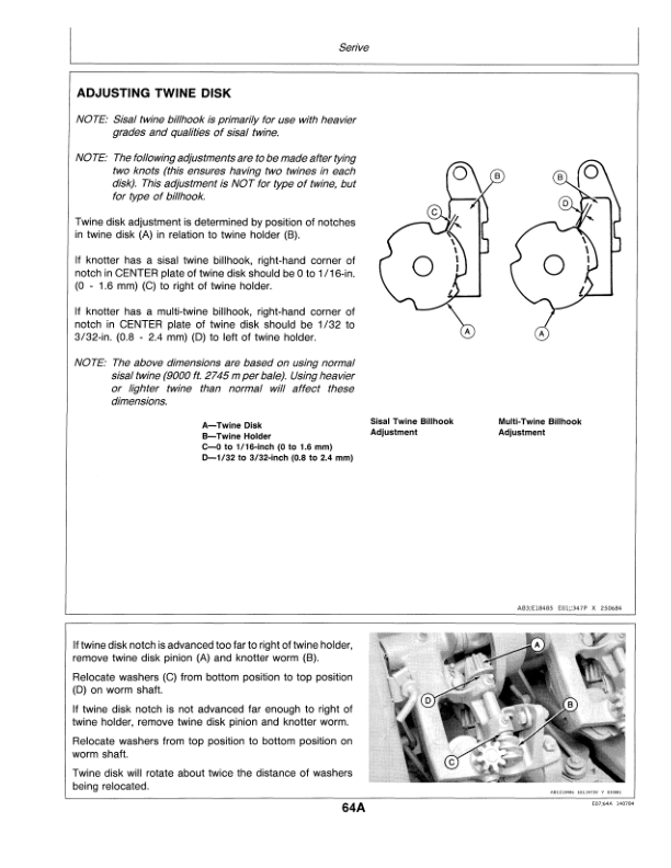 John Deere 347 Baler Operator's Manual (OME70283) - Image 2