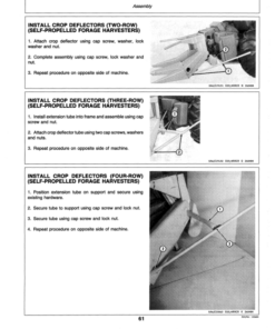 Alternative view of John Deere Row Crops (1-, 2-, 3-, 4-Row) Operator's Manual (OME73455)