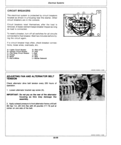 Alternative view of John Deere 5720, 5820 Self-Propelled Forage Harvesters Operator's Manual (OME73767)