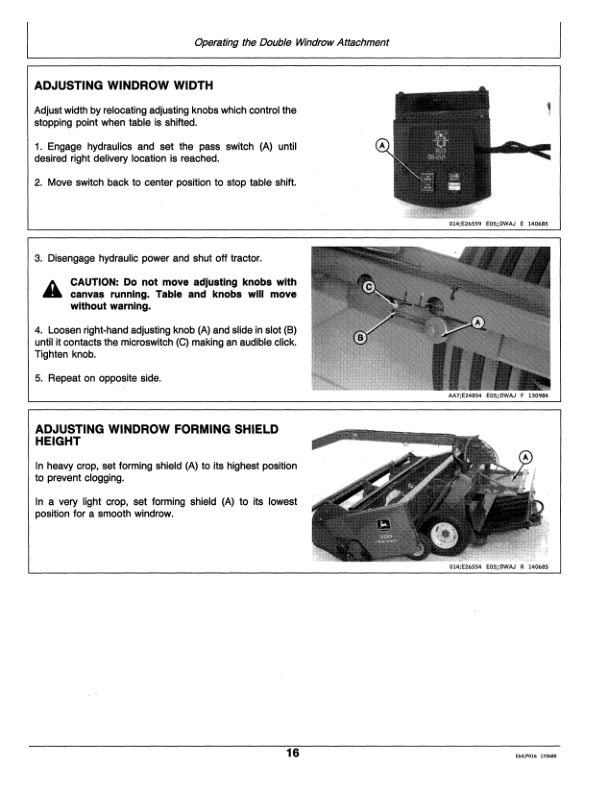 John Deere Double Windrow Attachment Operator's Manual (OME75047) - Image 2