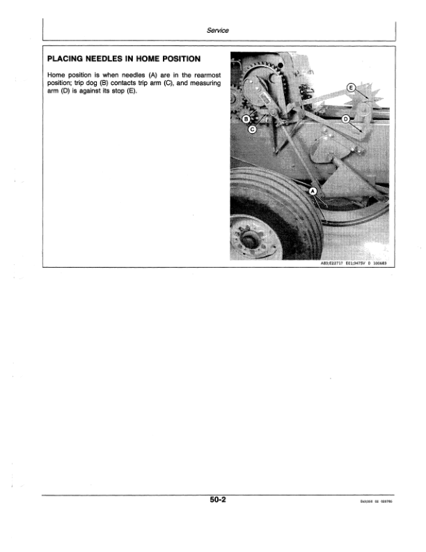 John Deere 347 Square Baler Operator's Manual (OME76108) - Image 3