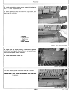 Alternative view of John Deere Kernel Processor For Self-Propelled Forage Harvesters Operator's Manual (OME76112)