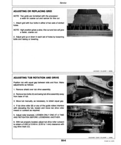Alternative view of John Deere 840 Bale Processor Operator's Manual (OME76359)