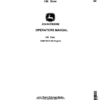 John Deere 348 Square Baler (MY1987-MY1990) Operator's Manual (OME76975)