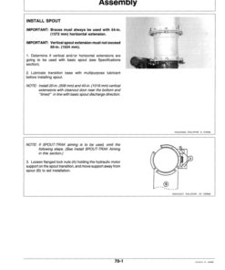 Alternative view of John Deere 3950, 3970 Pull-Type Forage Harvesters (-915000) Operator's Manual (OME77183)