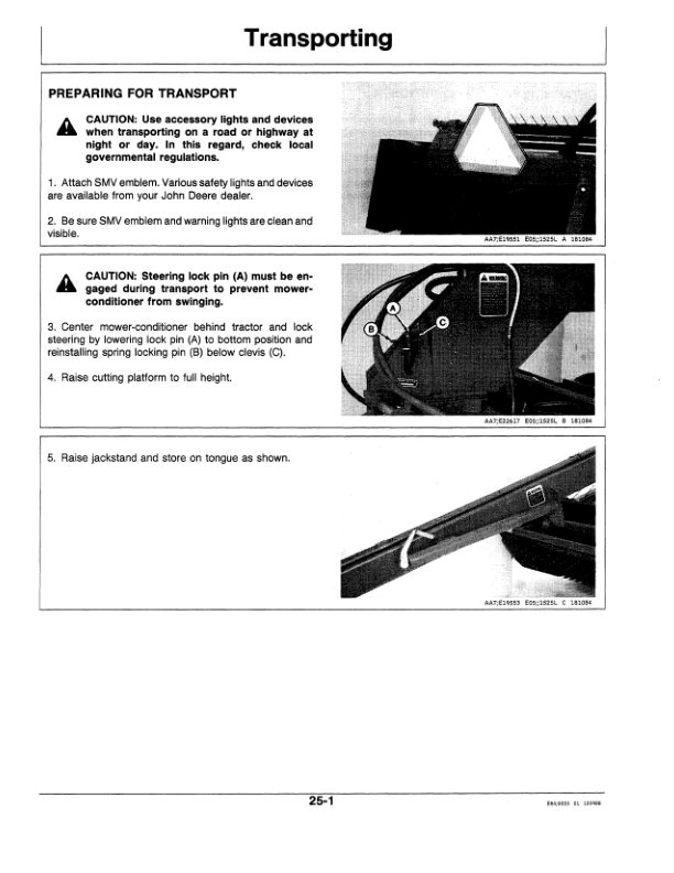 John Deere 1525 Mower Conditioner Operator's Manual (OME79598) - Image 2