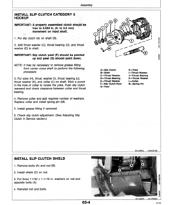 Alternative view of John Deere 468 Baler Operator's Manual (OME80136)