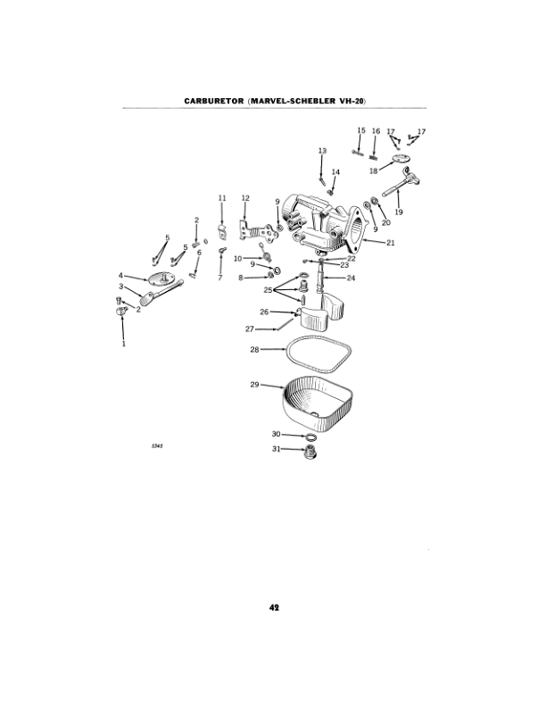 John Deere VP4 Wisconsin Engine for Operation on No. 62 Hay Chopper, 64 Ensilage Harvester Operator's Manual (OME81049) - Image 2