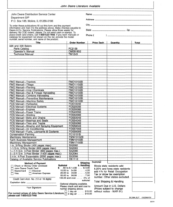 Alternative view of John Deere 328, 338 Balers (-943001) Operator's Manual (OME81602)