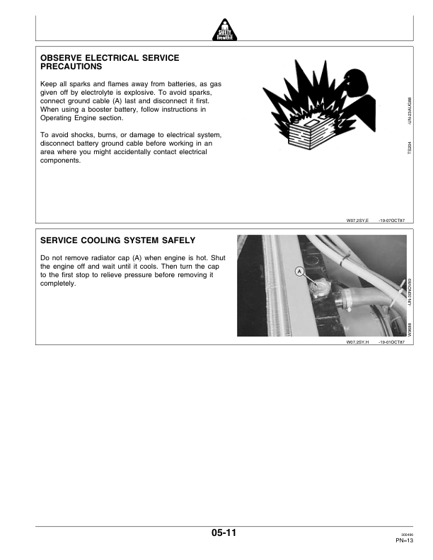 John Deere 2360 Self-Propelled Windrower Operator's Manual (OME81676) - Image 2