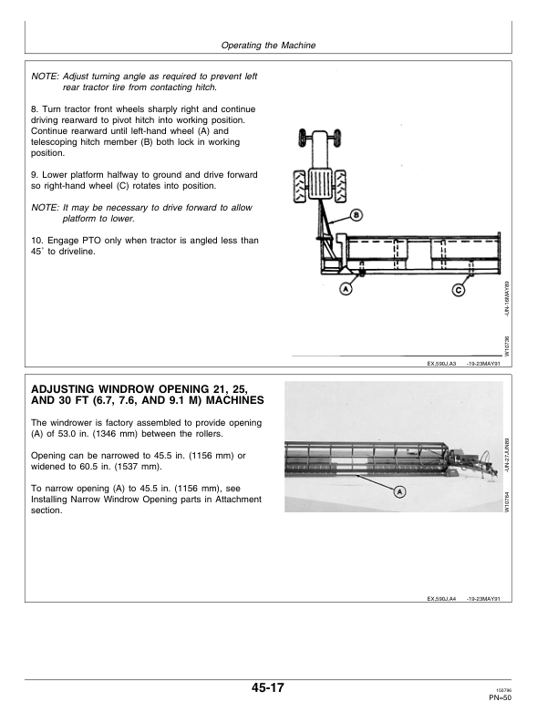 John Deere 590 Pull-Type Windrower Operator's Manual (OME81677) - Image 3