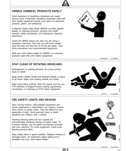 Alternative view of John Deere 300 Grass Seed Special Auger Platform (915001-) Operator's Manual (OME81748)