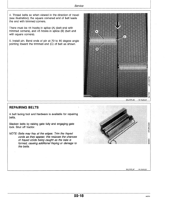 Alternative view of John Deere 335, 375 Round Balers Operator's Manual (OME81757)