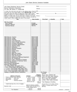 Alternative view of John Deere 385 Round Baler (943001-) Operator's Manual (OME82198)