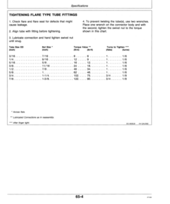 Alternative view of John Deere 1600 Mower Conditioner (840001-) Operator's Manual (OME82444)