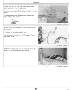 Alternative view of John Deere 40 Bale Ejector Operator's Manual (OME83025)